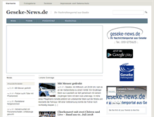 Tablet Screenshot of geseke-news.de